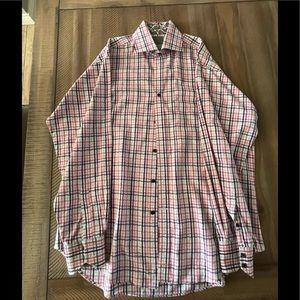 Thomas Dean Long Sleeve Dress Button Down